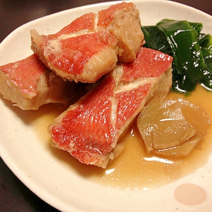 和食☆ご飯が進む！金目鯛の煮付け